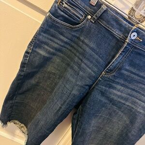 INC International Concepts Indigo Jean Shorts